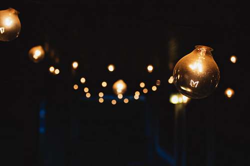 lighting bokeh photography of string lights college place